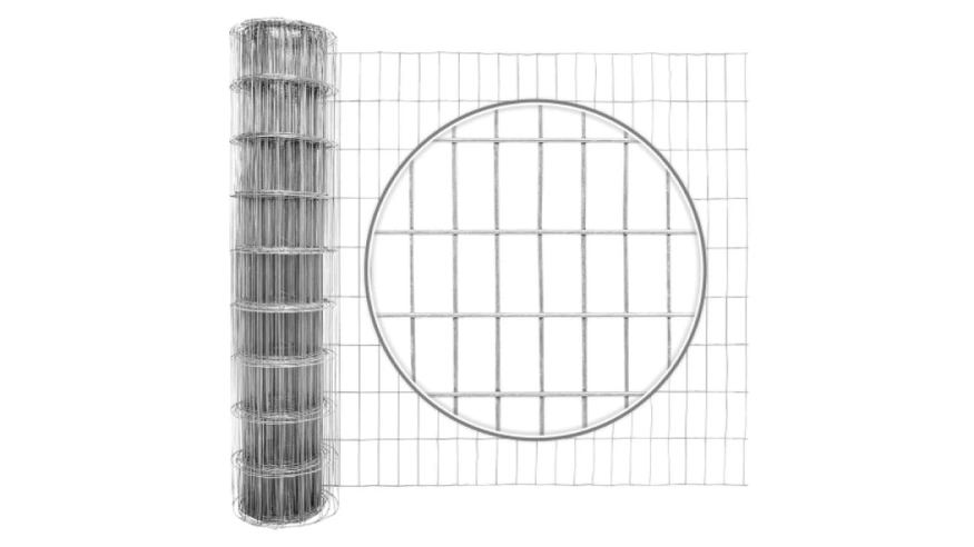 Electrowelded fence meshes
