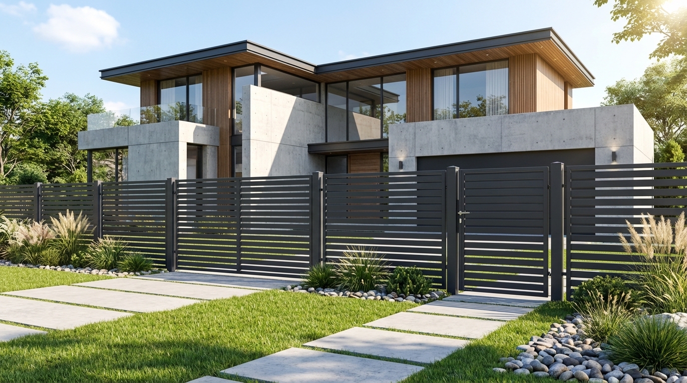 “Aluminium PREMIUM” type fence system